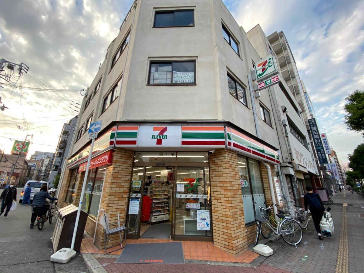 ラグジュアリ難波301 Apartment Osaka Bagian luar foto